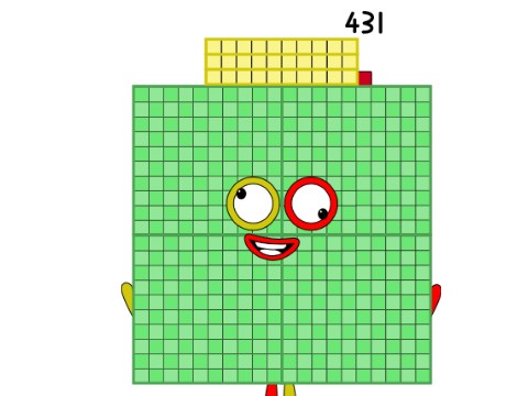 Numberblocks Band 401-500 (My Version) remix