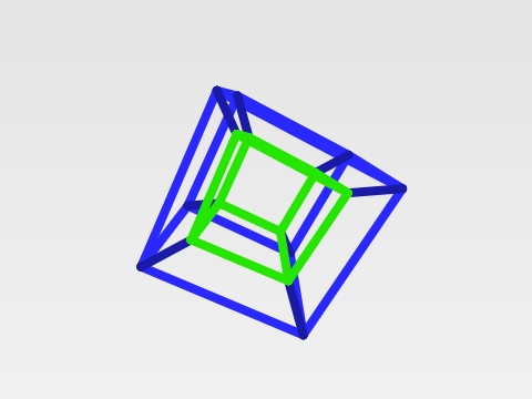 4D Cube Test