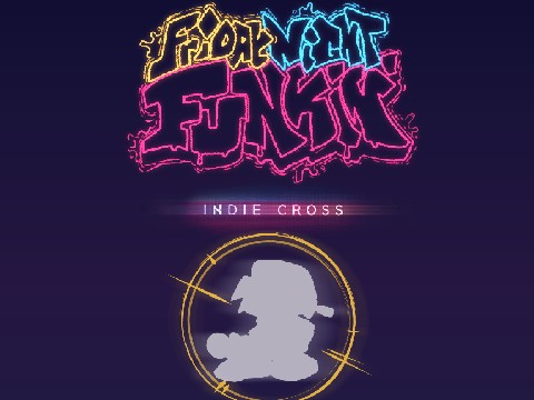 FNF Indie Cross Cuphead Cutscene Test(read the description) 