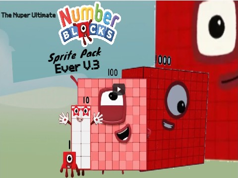 The Nuper Ultimate Numberblocks Sprite Pack Ever V.4