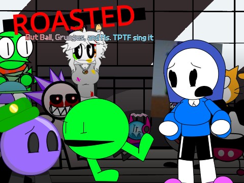 2 balls make fun of a trans sans (Roasted but Ball, Grungus, and Ms ...