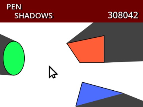 Pen shadows