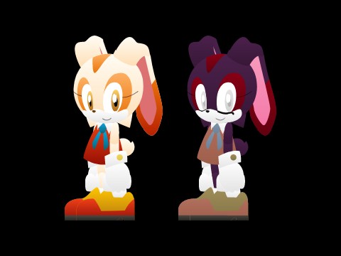 Cream the Rabbit (Sonic) Vector (+ Cream.EXE)