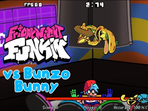 VS Bunzo Bunny but SWAPPED, FNF Musical Memory 