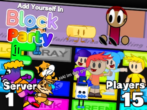 AY in Block Party! [ Server 1-2 | Remix 5 | 15 Players ]