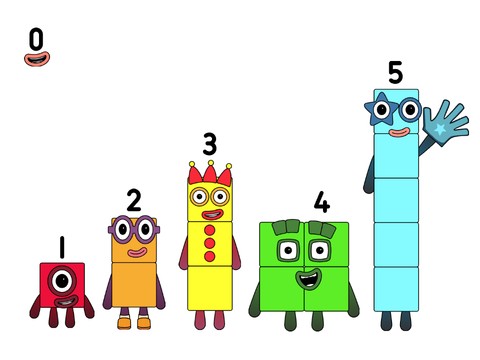 Numbersets - Generation 6 - Set #1: High Five!