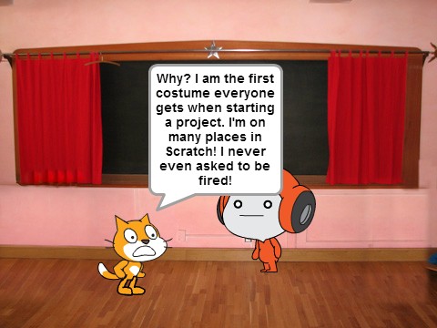 Scratch Cat gets Fired