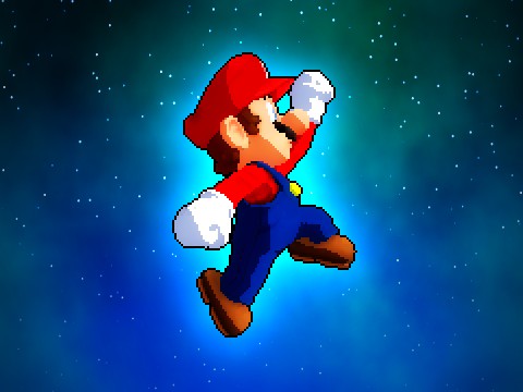 2d Galaxy Style Platformer v0.13