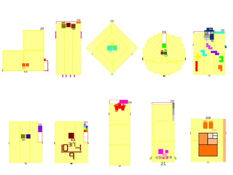 Numberblocks Band Retro 311-320 (Each Sound)