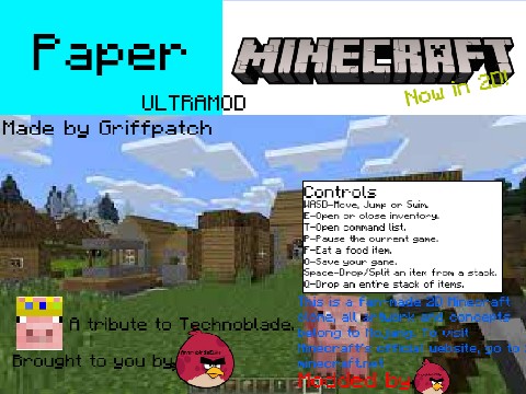 paper minecraft ultramod remix