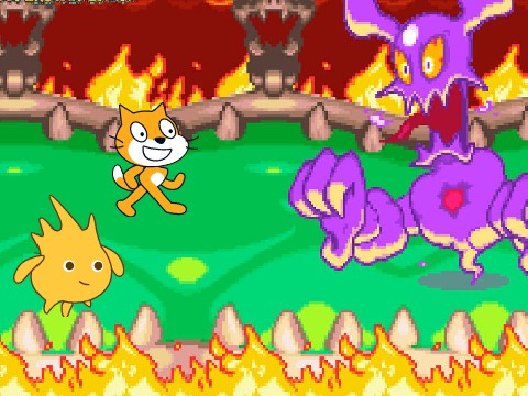 Scratch Cat And Gobo Superstar Saga Idle Animations