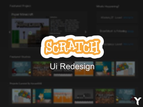 Scratch Ui Redesign #Art #Trending #Music #Games #Tutorial