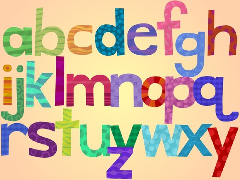 Interactive Endless Letters (Lowercase) With The Main Background