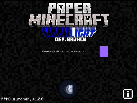 Paper minecraft Moonlight dev. branch (launcher)