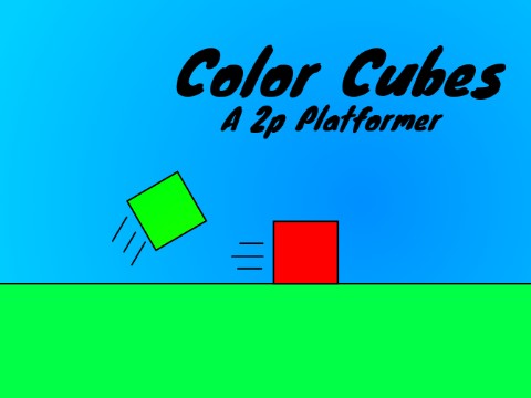 Color Cubes | A 2P Platformer V1.0 #Games #Music #All
