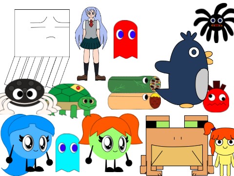 Elizabeth Cartoon Series 4 Sprites