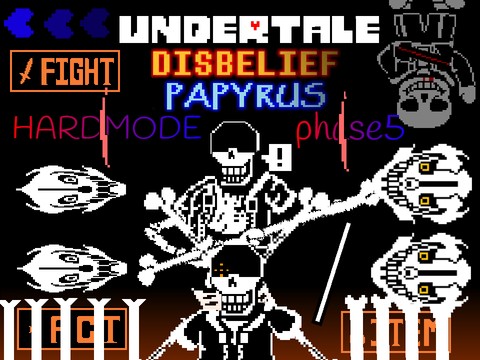 不信パピルス 第5形態 disbelief papyrus 5 - TurboWarp