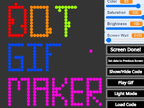 Dot Gif Maker using Pen v0.1