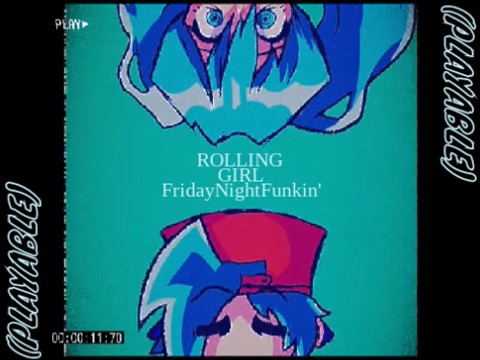 FNF Rolling Again ローリンガール | Hatsune Miku Sings Rolling-Girl ft ...