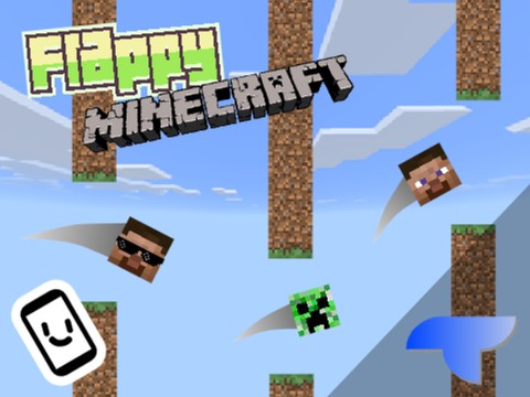 Flappy Minecraft | A Game | #games #all #trending #art #flappy #minecraft