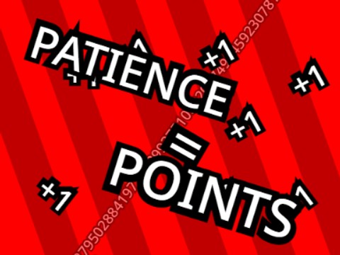 PATIENCE = POINTS | Simple multiplayer game | #Games #Patience