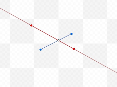 Line Line-Segment Intersection