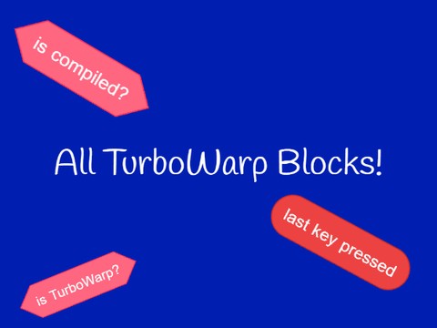 All TurboWarp Blocks!