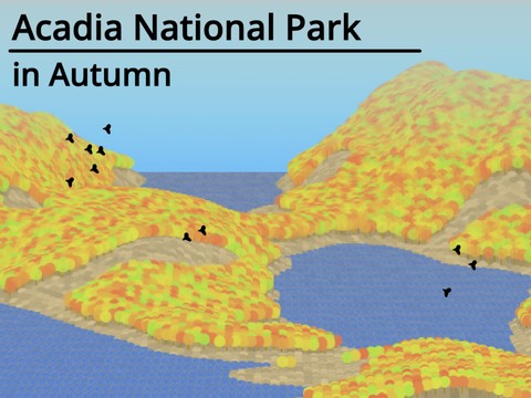 Autumn in Acadia | + ️ Tutorial