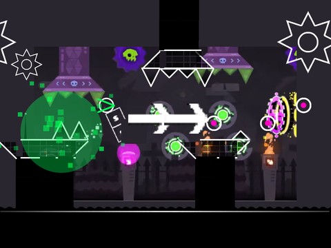 Geometry Dash raveyard remix