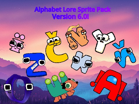 Alphabet Lore Sprite Pack!