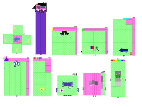 Numberblocks Band Retro 481-490 (Each Sound)