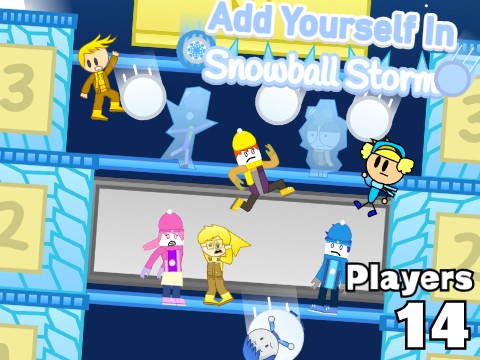 AY in Snowball Storm | Remix 3C | 14 Players