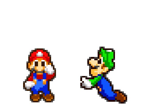 Mario and Luigi Dancing