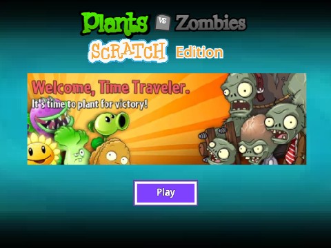 How to make a game Plants vs Zombies in Scratch 3.0 Part 1 