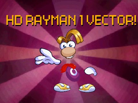 HD Classic Rayman Vector