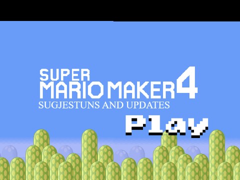 Super Mario Maker 4 stuff