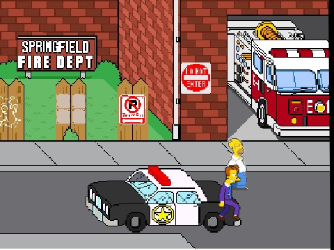 The Simpsons Arcade Stage 1 HOMER Remix