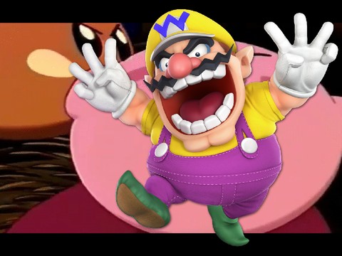 Wario dies by being bitten by a scarfy while attempting to sleep in a tree