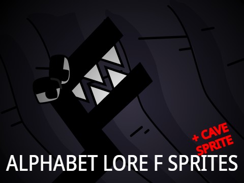 ALPHABET LORE F CAVE SPRITE