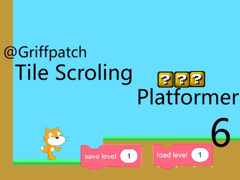@Griffpatch Tile Scroling Platformer 6
