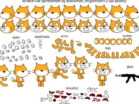 Scratch spritesheet