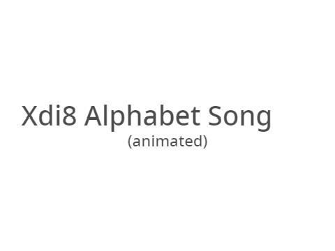 Xdi8 Alphabet Song but WillyE font (lowercase only)