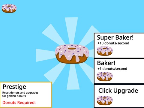 Donut Clicker (Tutorial Version)