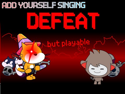 FNF: DEFEAT BUT EVERYONE TAKE TURN SINGING free online game on