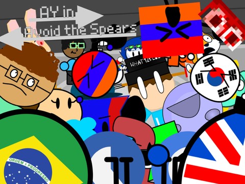AY in Avoid the Spears [ Remix 24 | 52 Players ]