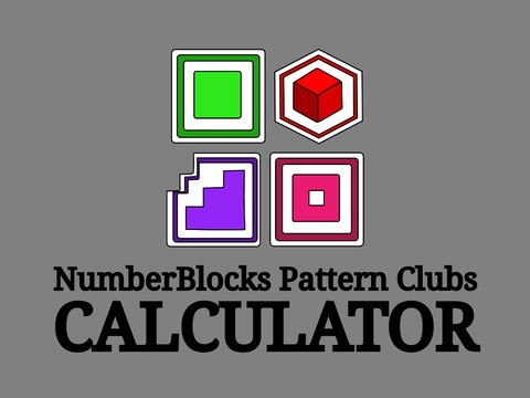 NumberBlocks Pattern Clubs Calculator