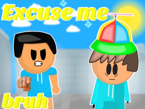 Excuse Me Bruh (Animation Meme) #Shorts