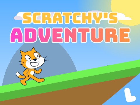 Scratchy's Adventure ★ #games #scratch #platformer #adventure #all