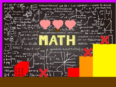 Math platformer (With clock) :)