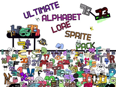 Ultimate Alphabet Lore Sprite Pack